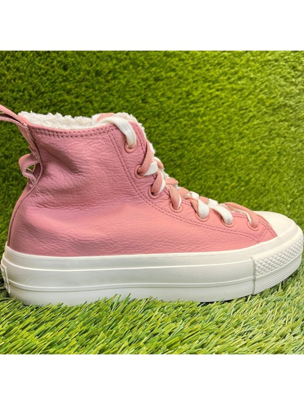 Converse Chuck Taylor All Star Lift Womens Size 8 Pink Athletic Shoes Sneakers